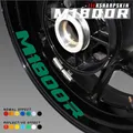Autocollants de logo de roue de moto étanches décalcomanies de protection ZE anneau intérieur