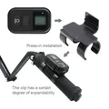 Support de verrouillage WiFi Selfie Stick Clamp Durable Télécommande réinitialisation Mount