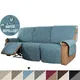 Housse de canapé inclinable 1 2 et 3 places tapis de canapé de couleur unie pour enfants et chiens