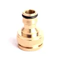 Connecteur standard en laiton pur raccords en cuivre pour tuyau d'arrosage 1/2 à 3/4 pouces 1