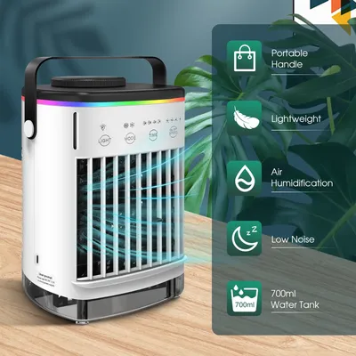 Mini climatiseur portable ventilateur de refroidissement à eau climatisation pour chambre bureau