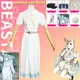 Beastars-Robe Lolita Lapin Blanc Haru pour Femme Perruque Oreilles Uniforme SвJaponais