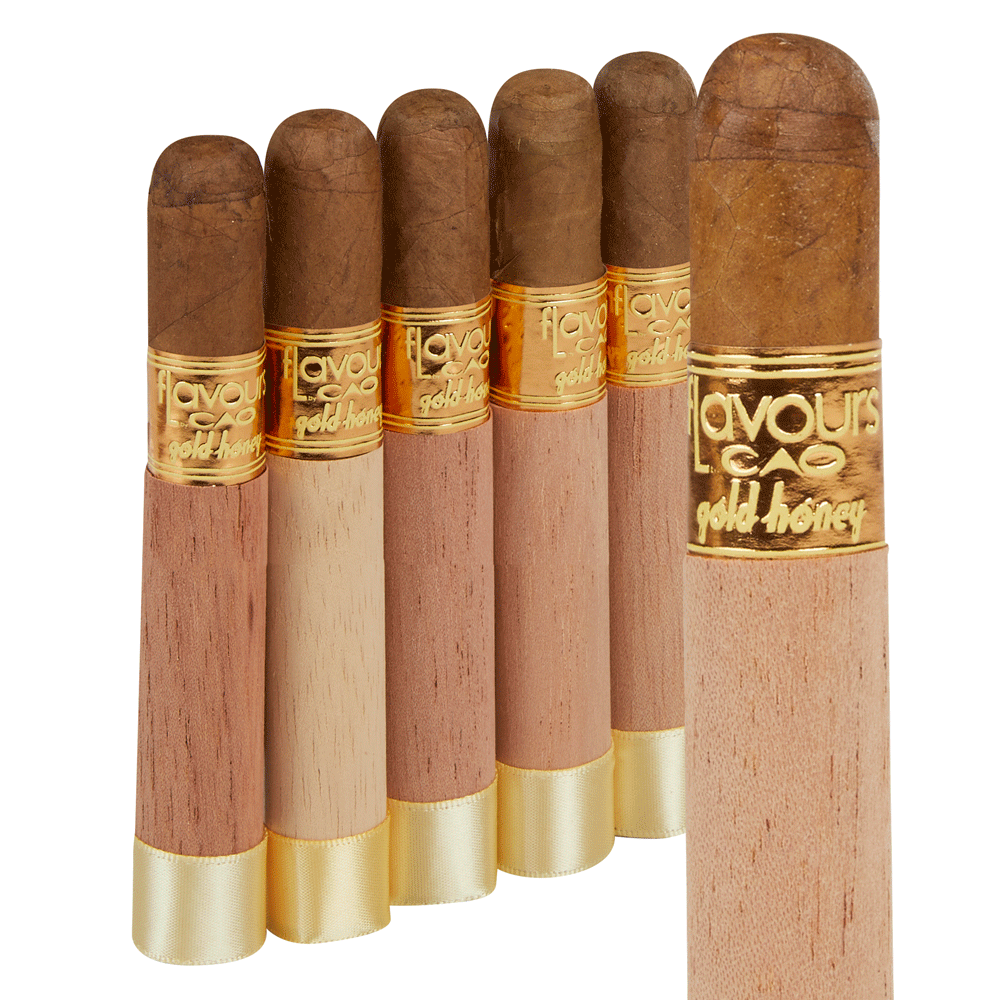 CAO Flavours Honey Petite Corona Pack of 5 - Pack of 5