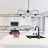 Modern Farmhouse Design Chandelier 5-light Industrial Adjustable DIY Ceiling Lights