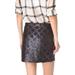 Madewell Skirts | Madewell Broadway & Broome Dark Blue Polka Dot Sequin Mini Skirt Nwt | Color: Black/Blue | Size: 4