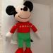 Disney Toys | Disney Christmas Mickey Mouse 10” Stuffed Animal Plush | Color: Black/Red | Size: 10” Tall