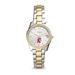 Women's Fossil Silver USC Trojans Personalized Scarlette Mini Two-Tone Stainless Steel Watch