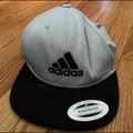 Adidas Accessories | Adidas Gray And Black Snapback | Color: Black/Gray | Size: Os