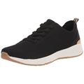 Dr. Scholl's Shoes Damen Zurück zu Knit Sneaker, Schwarz gestrickt, 39 EU