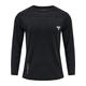 hummel Herren Hmlgg12 Training Tee L/S T Shirt, Schwarz, M EU