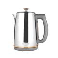 Dorchester Digital Temperature Control Kettle - Electric Kettle with LCD Display, Keep Warm Function, 1.7L Capacity - Chrome & Rose Gold - Fast Boil - 3000W