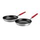 Tramontina Aluminum Nonstick Restaurant Professional 2-Piece 10" Fry Pan Set, Satin