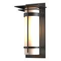 Hubbardton Forge Banded 20 Inch Tall Outdoor Wall Light - 305994-1086