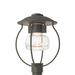 Hubbardton Forge Mason 17 Inch Tall Outdoor Post Lamp - 344810-1001