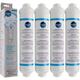 USC100 - Filtres à eau (x4) pour réfrigérateur Haier, Samsung, Whirlpool, Daewoo, lg - Wpro