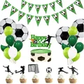 Nappe jetable sur le thème du football pour enfants thème du football vaisselle de fête