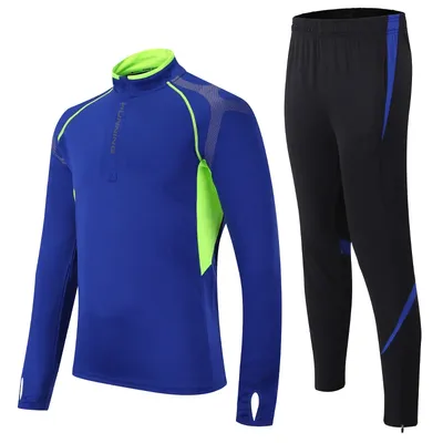Combinaisons d'entraînement pour hommes sweat-shirt imprimé à rayures ensemble de sport vestes de