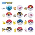 18 figurines de Pokemon Pokeball Pikachu écureuil poche monstre variante Pokémon Elf Ball modèle