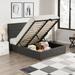 Rasoo Full Button-tufted Upholstered Storage Platform Bed with Hydraulic System