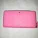 Kate Spade Bags | Kate Spade Leather All Around Zipper Long Wallet | Color: Pink | Size: Long Wallet
