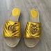 Gucci Shoes | New Gucci Marmont Gold Sandals | Color: Gold | Size: 7