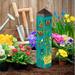 Studio M Accepting Change Art Pole Outdoor Decorative Garden Art Resin/Plastic | 20 H x 4 W x 4 D in | Wayfair PL20009