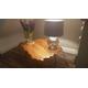 Solid oak handmade bespoke rustic coffee /occasional / side table