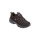 Wide Width Women's The D'Lites Life Saver Sneaker by Skechers in Black Leather Wide (Size 11 W)