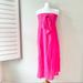 J. Crew Swim | J. Crew Pink Sleeveless Swimsuit Cover Up Size X-Small | Color: Pink | Size: Xs