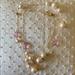 J. Crew Jewelry | J Crew Pearl Long Necklace | Color: Gold/Pink | Size: Os