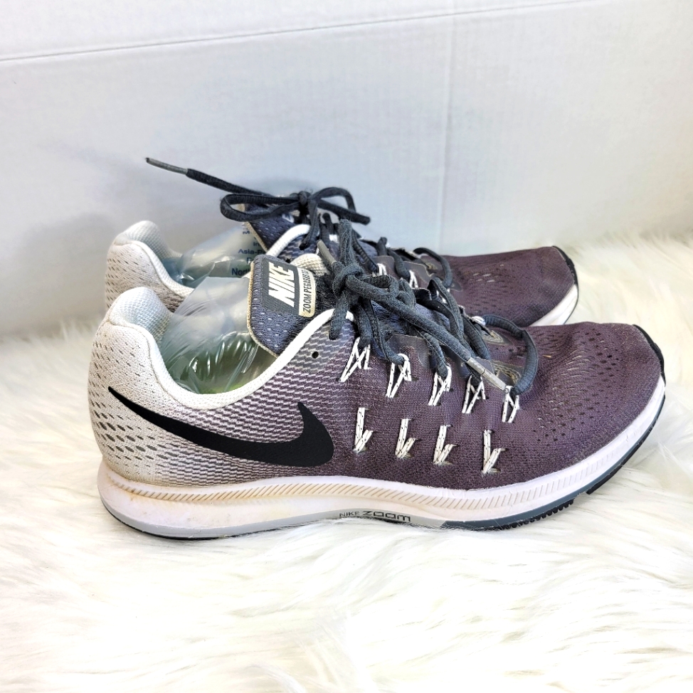 Nike Shoes | Clearance Nike Air Zoom Pegasus Running Tenis Shoes Lace Up | Color: Gray/White | Size: 10