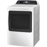 GE Profile™ 7.4 Cubic Feet Cu. Ft. Smart Electric Dryer w/ Steam Dry in Gray | 43.88 H x 27 W x 31.13 D in | Wayfair PTD70EBPTDG