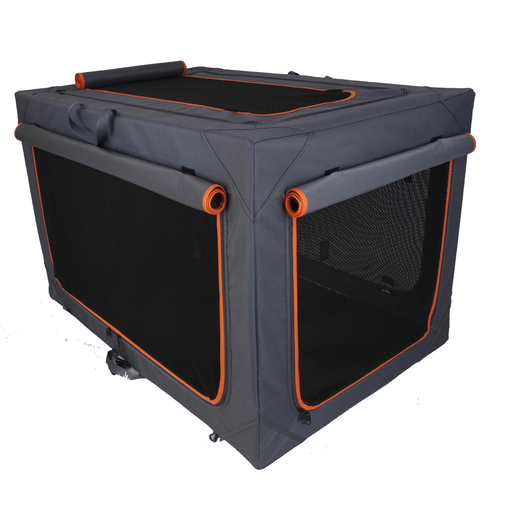 Medium Deluxe Aluminium Folding Nylon Crate 76x50.5x48cm