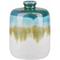 Beliani - Vaso per fiori accessorio per la casa Vaso in Gres Porcellanato 22 cm rotondo multicolore