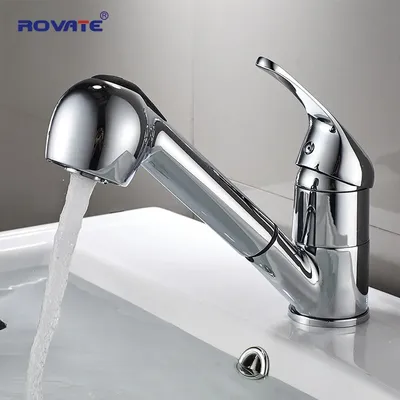 ROVRapidly-Pulvérisateur à nervures pour évier de cuisine levier unique poignée unique chrome