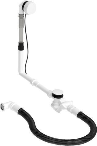 Duravit Ab- und Überlaufgarnitur mit Zulauf Weiß 400x80x450 mm - 792219000000000 792219000000000 Image