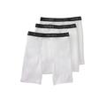 Men's Big & Tall Hanes® X-Temp® Cycling Briefs 3-Pack by Hanes in White Assorted (Size 4XL)