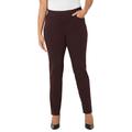 Plus Size Women's The Knit Jean by Catherines in Midnight Berry Houndstooth (Size 5X)