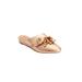 Wide Width Women's The Ayla Mule by Comfortview in Gold (Size 9 W)