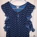 J. Crew Dresses | J. Crew Printed Flutter Dress | Color: Blue/White | Size: S