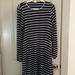 J. Crew Dresses | Jcrew Cotton Stretch Swing Dress | Color: Blue/White | Size: M