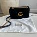 Gucci Bags | Gucci Medium Velvet Marmont Matelasse Bag | Color: Black/Gold | Size: Medium