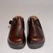 American Eagle Outfitters Shoes | Ae Outfitters || Brown Leather Clog Slides. Sz. 10 | Color: Brown/Tan | Size: 10