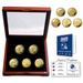 Highland Mint New York Giants 4-Time Super Bowl Champions Gold Coin Set