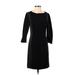 H&M Casual Dress - Sheath: Black Print Dresses - Women's Size Small