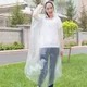 Imperméables de poulet pour adultes manteau de pluie imperméable d'urgence vêtements de pluie à