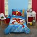 Disney: Marvel Iron Man 4 Piece Toddler Bedding Set Polyester in Blue | Wayfair 2925416P