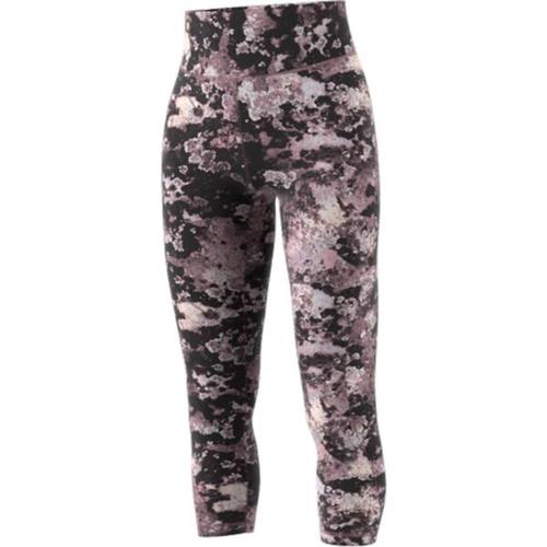 ADIDAS Damen Tight YO STO AOP 78, Größe L in Grau