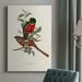 Red Barrel Studio® Elegant Trogons I Premium Gallery Wrapped Canvas - Ready To Hang Canvas, Solid Wood in Black/Red | 12 H x 8 W x 1.5 D in | Wayfair