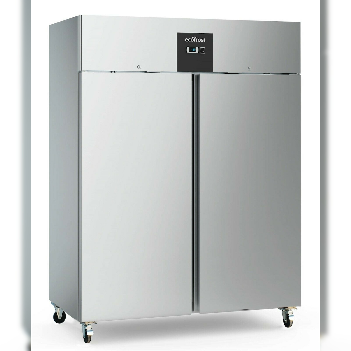 Ecofrost Gastro Edelstahl Kühlschrank 2 Türen 1480x830x2010mm 1300l 2/1GN +2/+8°C Image